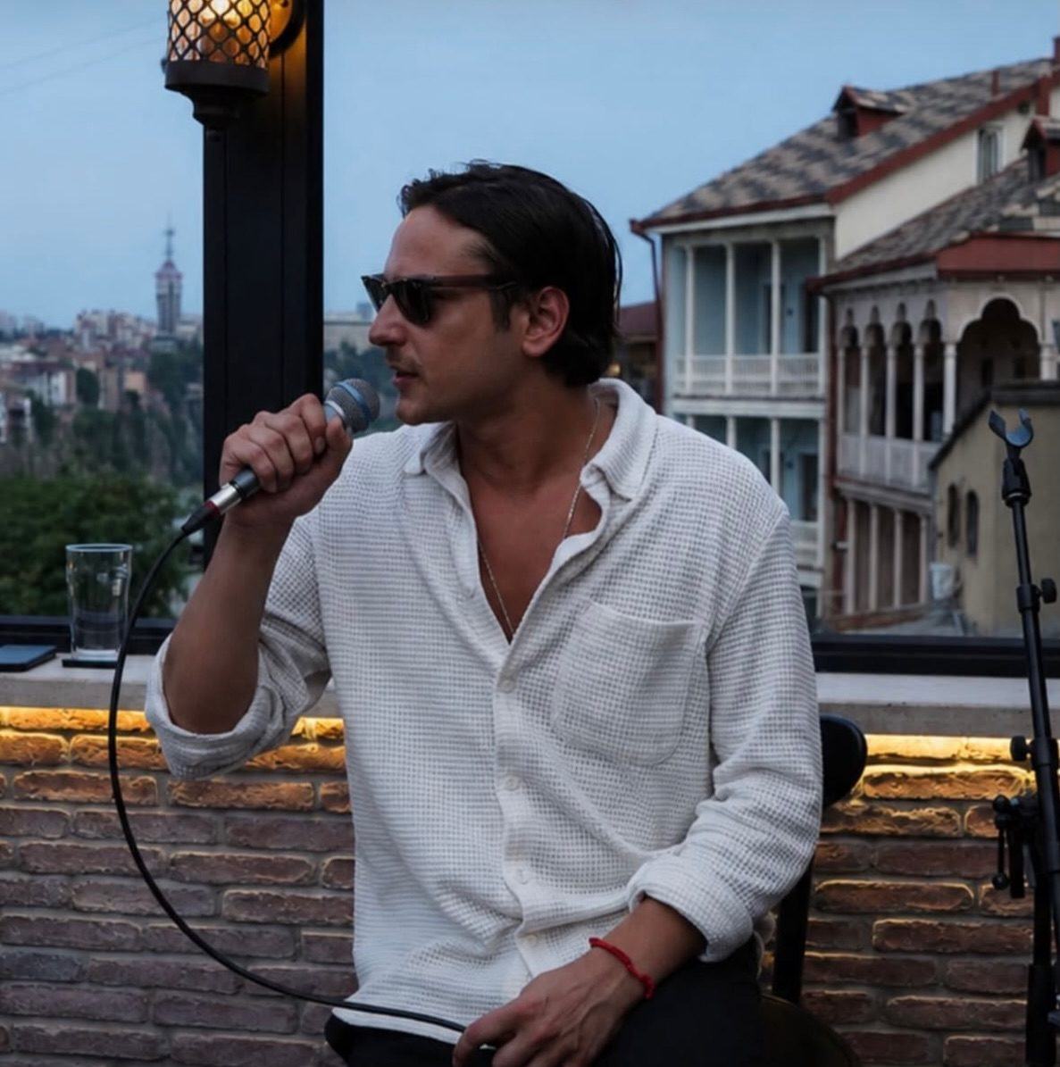 Luka Lemini performing in Tbilisi
